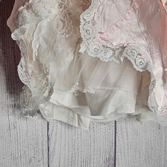VTG Pink Frilly Lace Pageant Dress by Tiddli for Kids, Size 3 - Picture 5 of 8